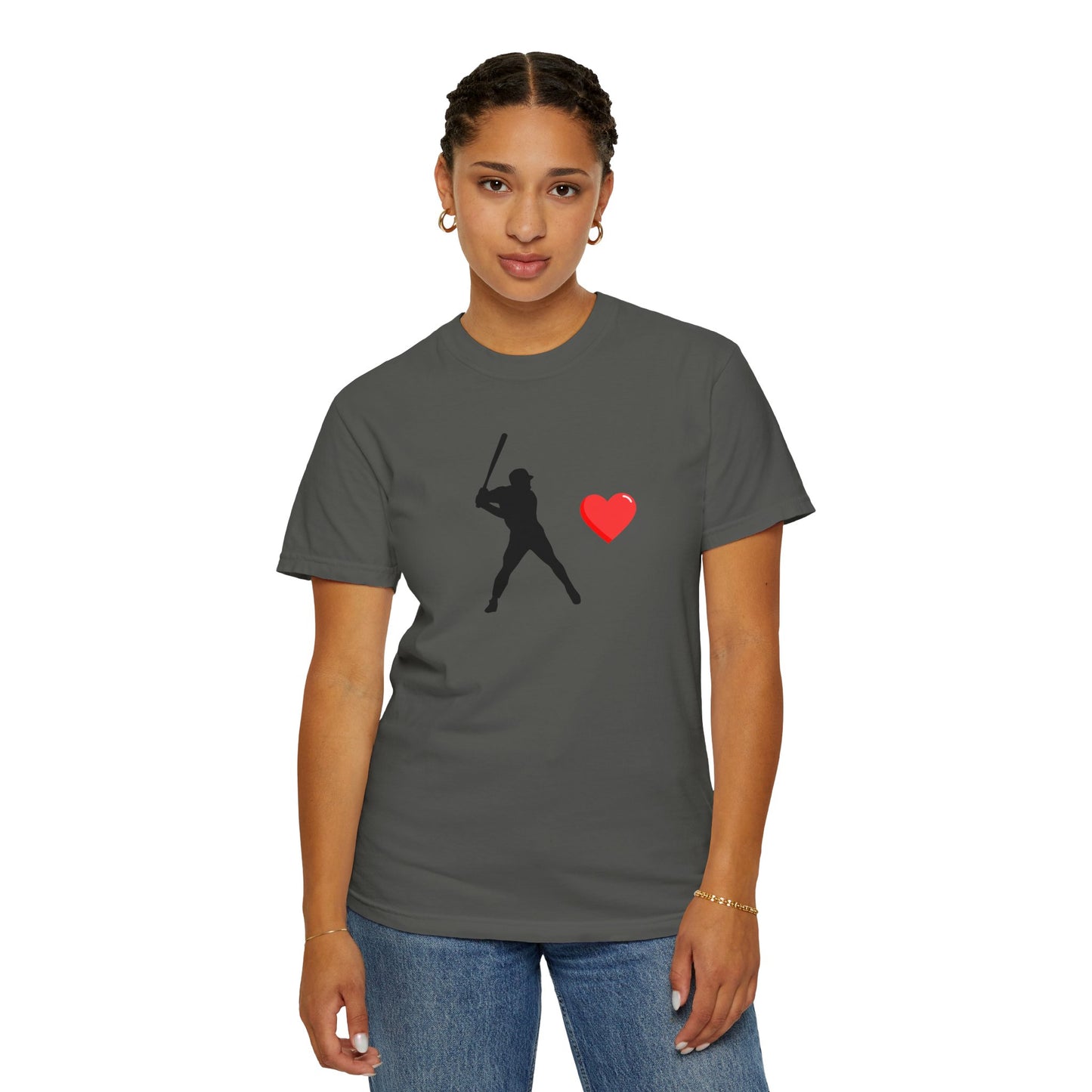 Baseball Love T-Shirt, Unisex Sports Tee, Gift for Baseball Fans, Valentine's Day Shirt, Game Day Apparel, Soft Cotton Top