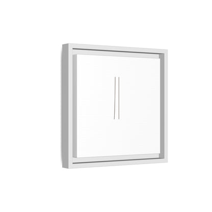 Minimal Line Art | Matte Canvas Framed