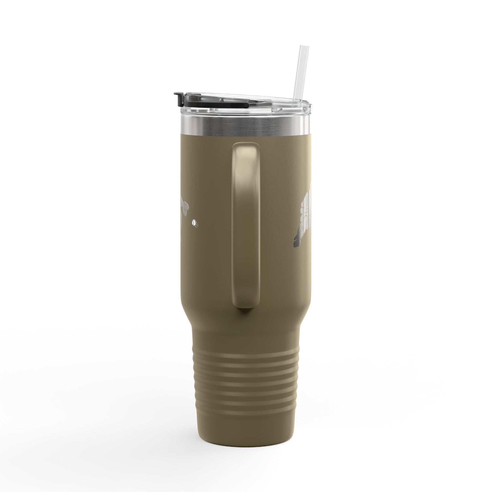 Insulated Travel Mug | Baseball Catcher Themed Travel Tumbler for Active Lifestyles, Coffee Mug, Road Trip Cup, Gym Hydration, Gift for Athletes - TRV