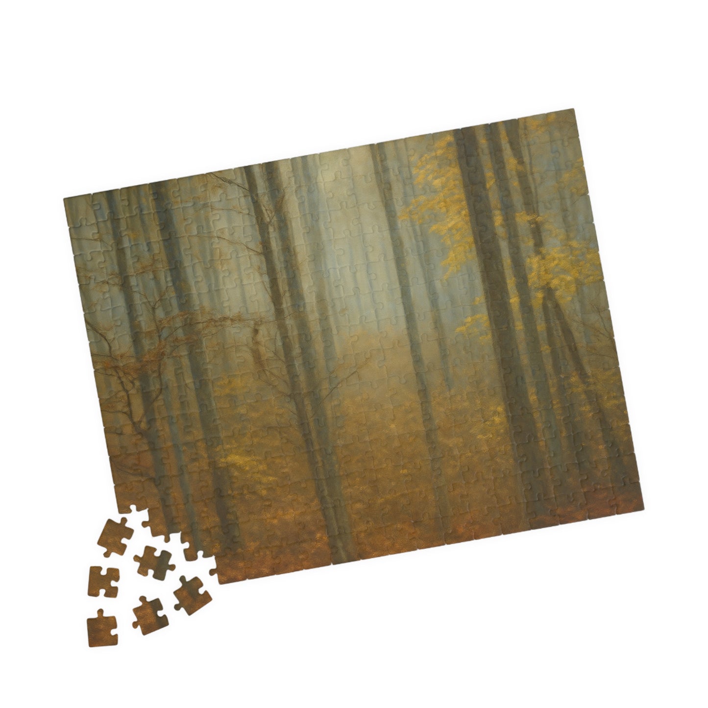 Misty Forest Trees Puzzle 110 and 1014 Piece Jigsaw - TRV