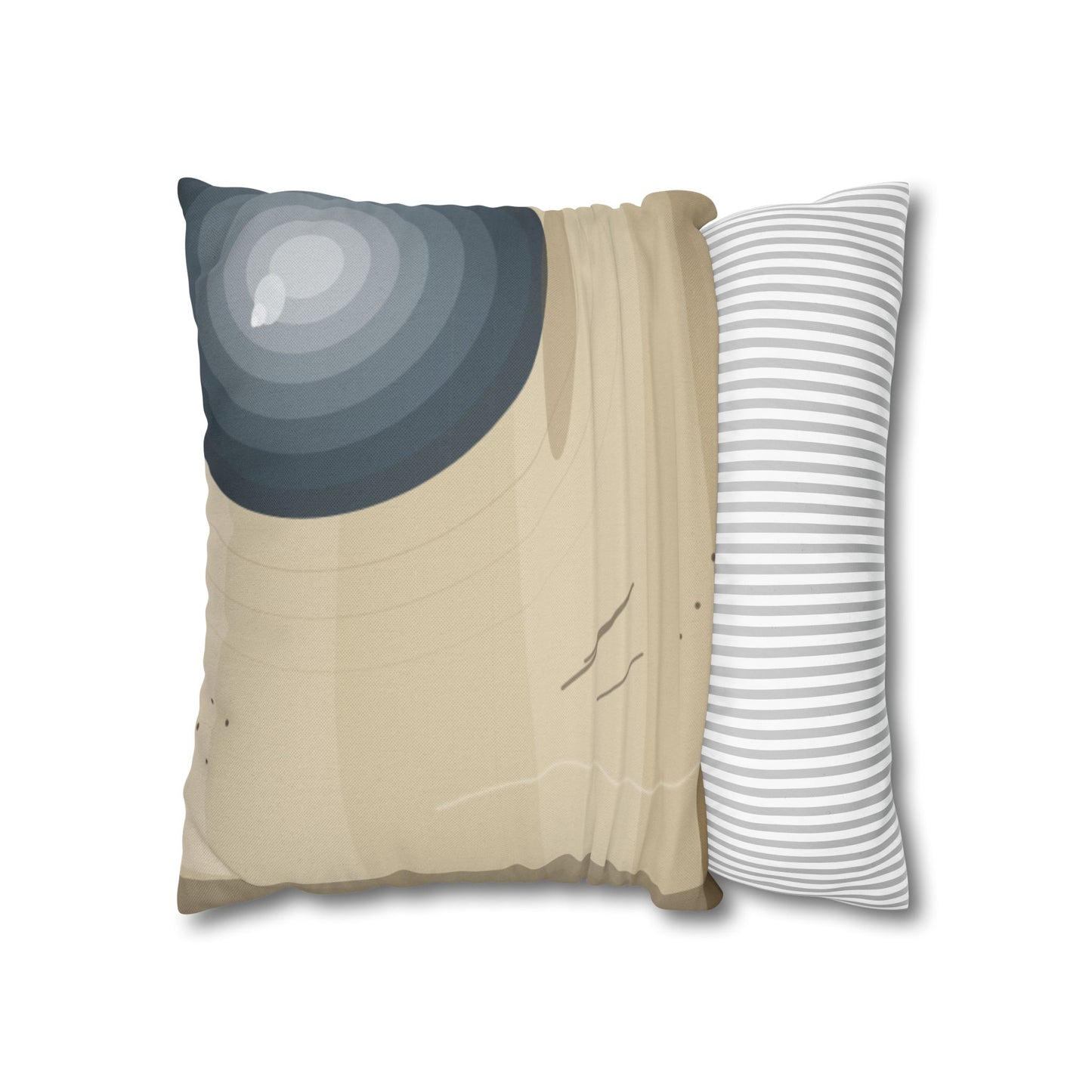 Abstract Nautical Anchor Design Pillowcase | Spun Polyester Square Pillowcase - TRV