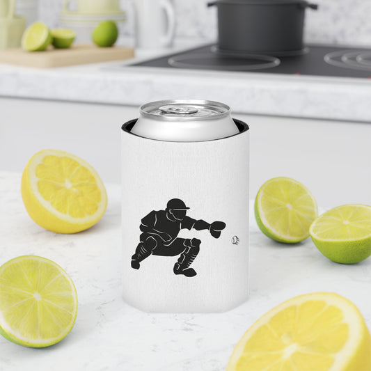 Baseball Catcher Can Cooler - Baseball Love, Game Day Drink Cooler, Sports Fan Gift, Tailgate Essential, Team Spirit Party Favor