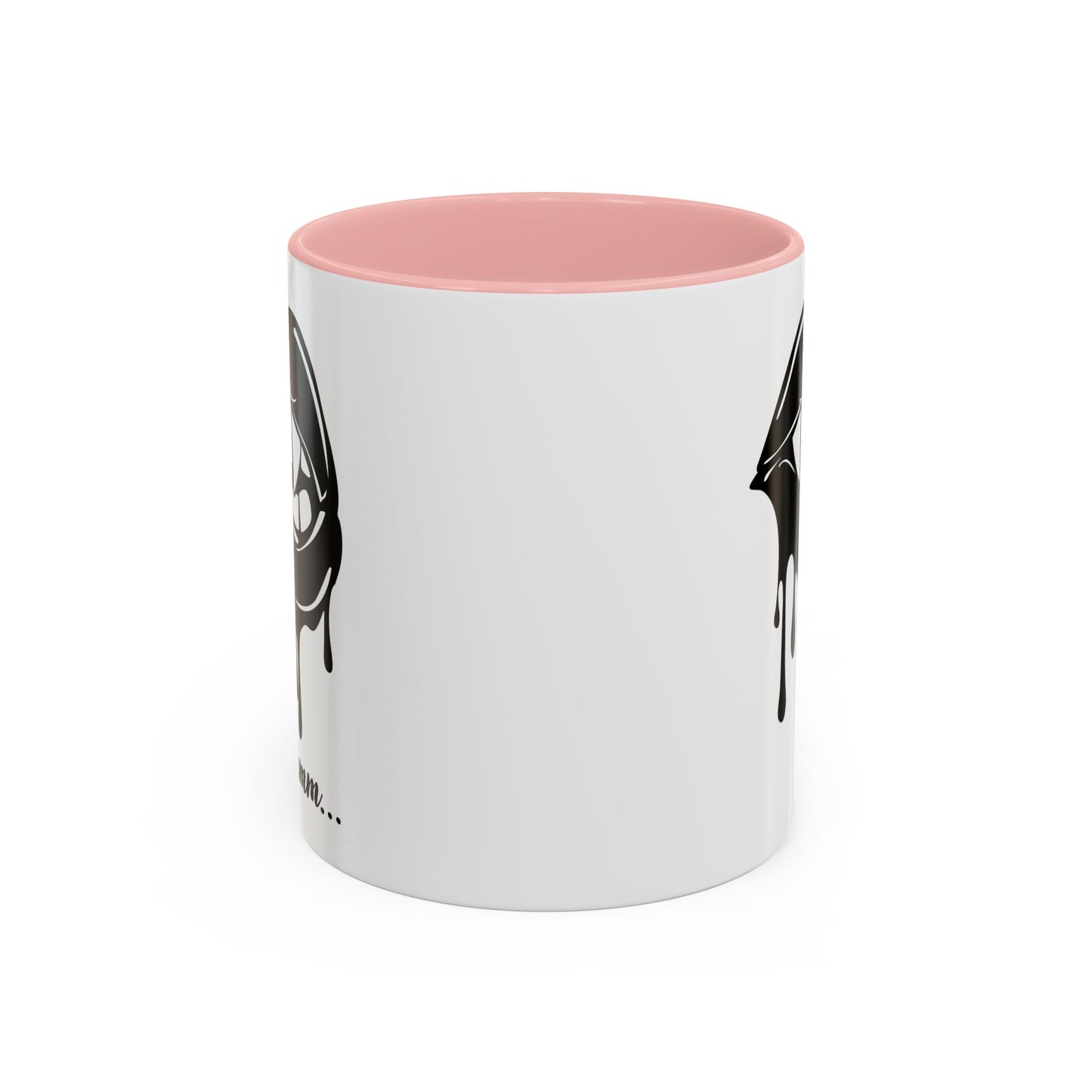 Dripping Lip Coffee Mug – "hmm..." Accent Ceramic Mug (11/15oz)