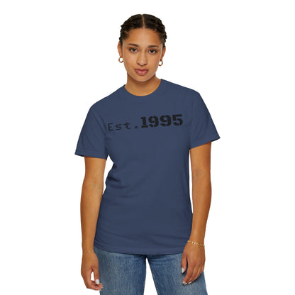 Vintage Est. 1995 T-Shirt, Retro Unisex Tee, Perfect Gift for Birthdays, Casual Wear, Nostalgic Apparel - TRV