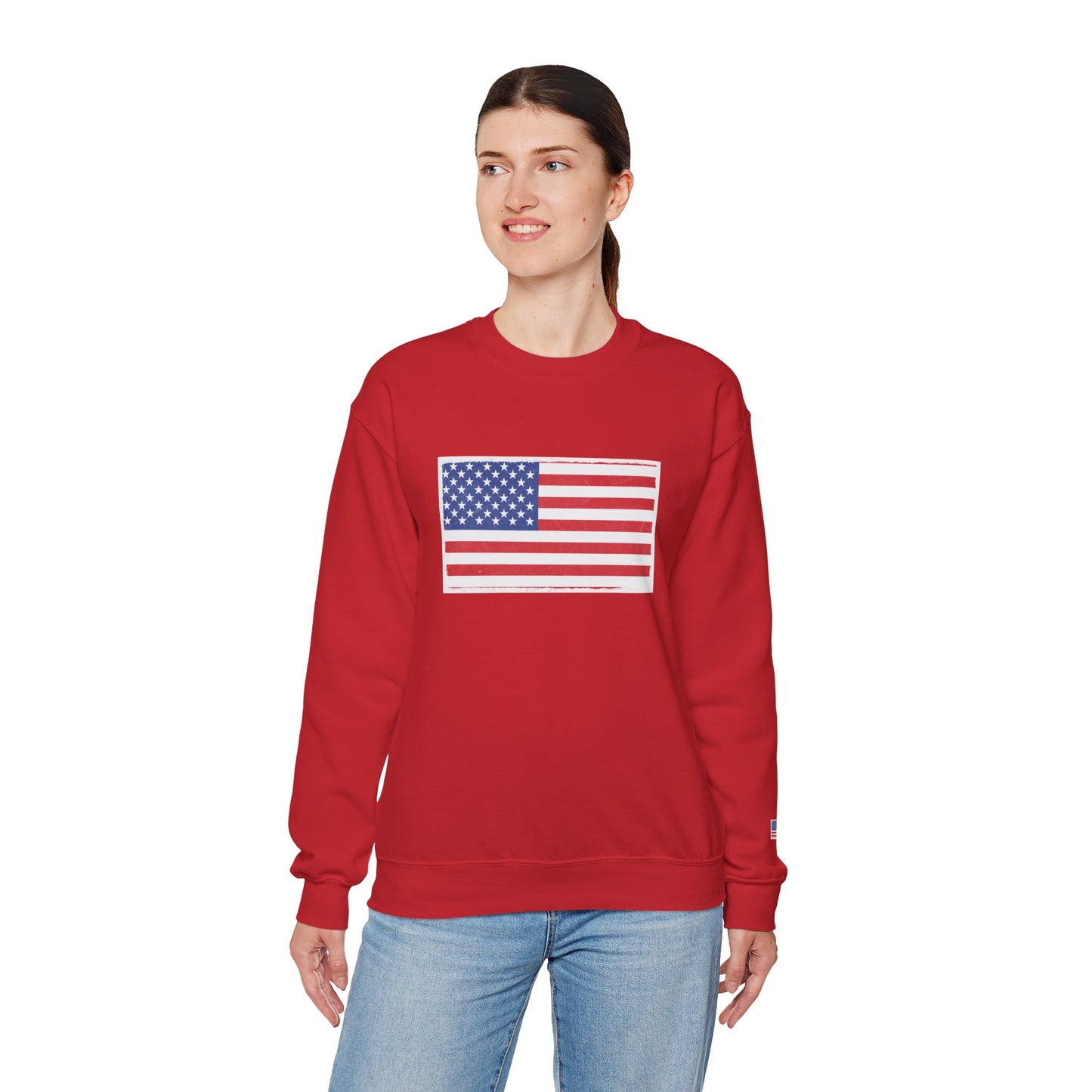 American Flag Unisex Crewneck Sweatshirt | Cozy Patriotic Sweater | Perfect for Independence Day, Casual Wear, Gifts for Him/Her, [...]