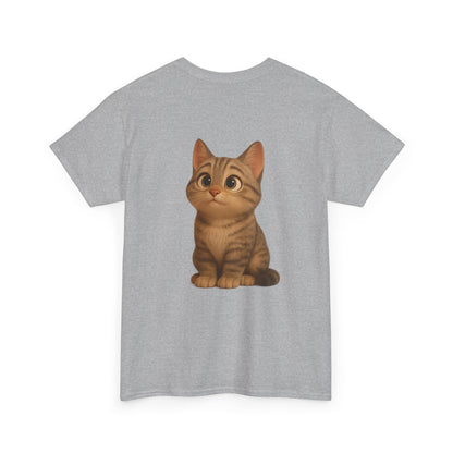 Adorable Cat Graphic Tee, Cute Pet Lover's Shirt, Animal Lover's Gift, Cozy Everyday T-Shirt, Perfect for Cat Lovers