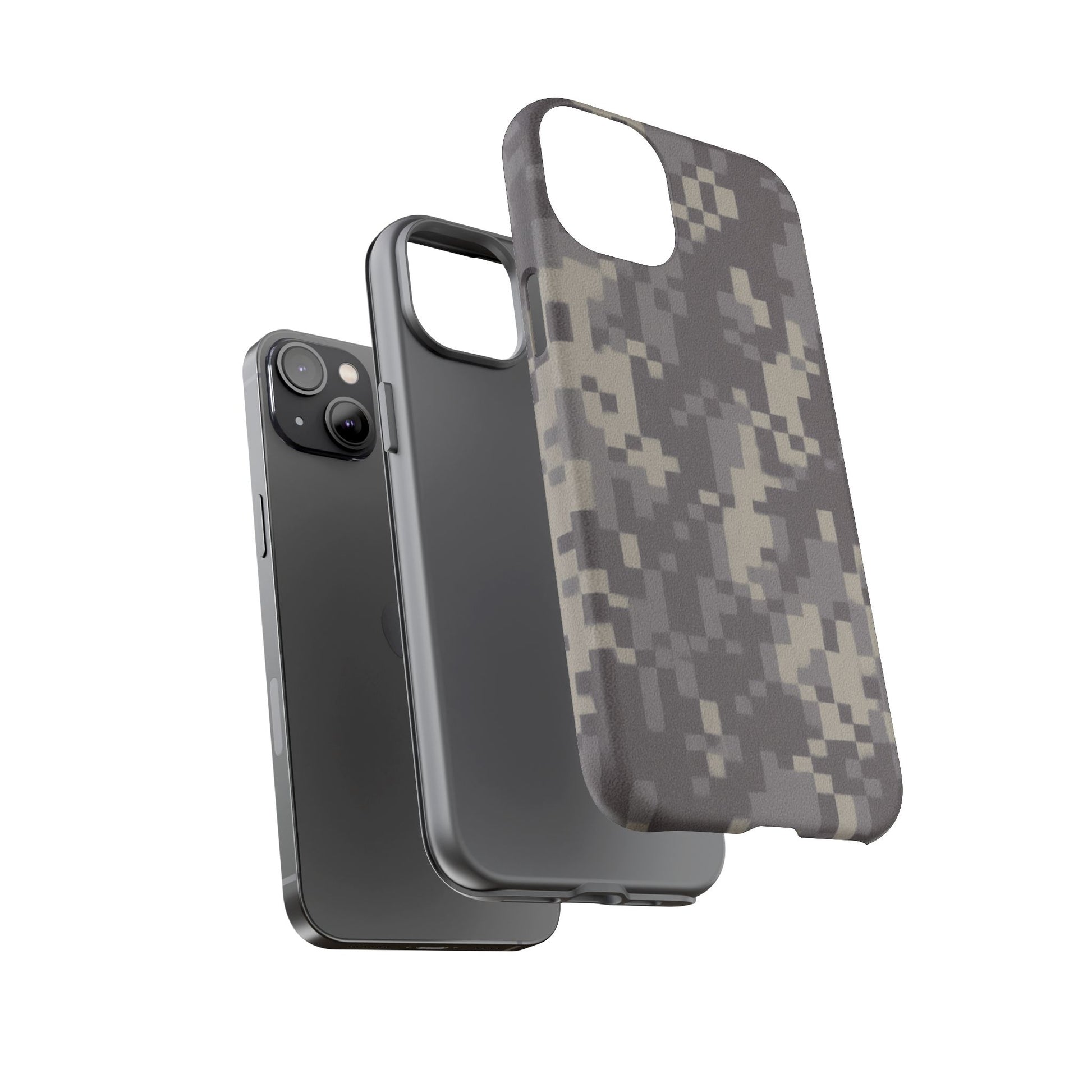 Camouflage Phone Case, Military Style Cover, Tough Phone Protection, Durable Phone Accessory, Gift for Veterans, Outdoor Enthusiasts - TRV