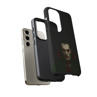 Vampire Phone Case - Tough Cases for Halloween, Gothic Decor, Gifts for Horror Fans, Spooky Accessories, Unique Cellphone Cover - TRV