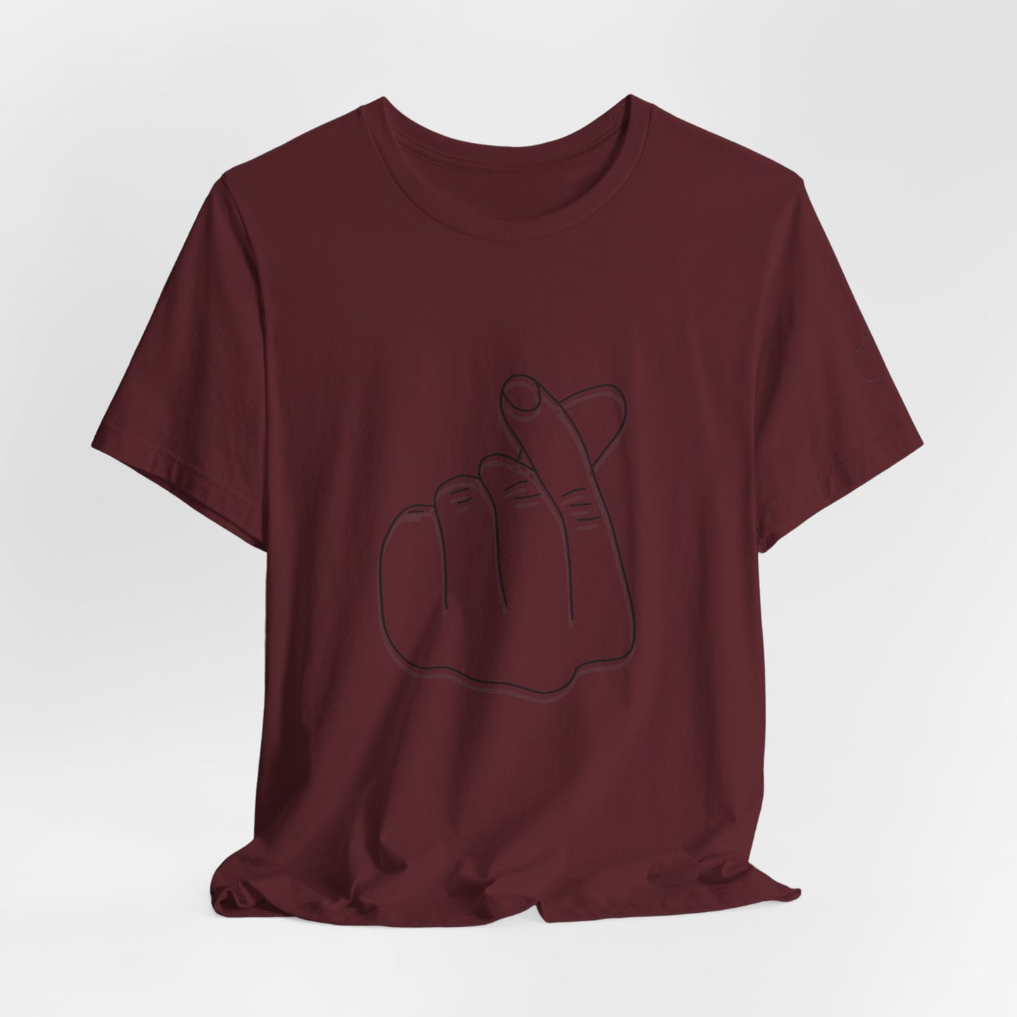 Minimalist Hand Sign Unisex Tee | Casual Everyday Wear | Perfect for Gift Givers