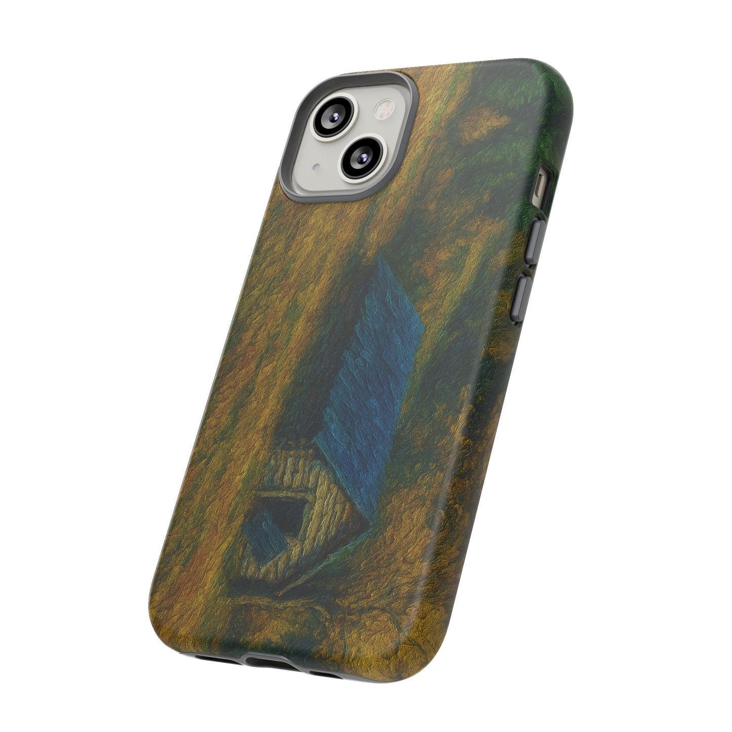 Artistic Phone Case by Tough Cases, Nature-Inspired Phone Protection, Unique Gift for Nature Lovers, Stylish Accessory, Fall Aesthetic - TRV