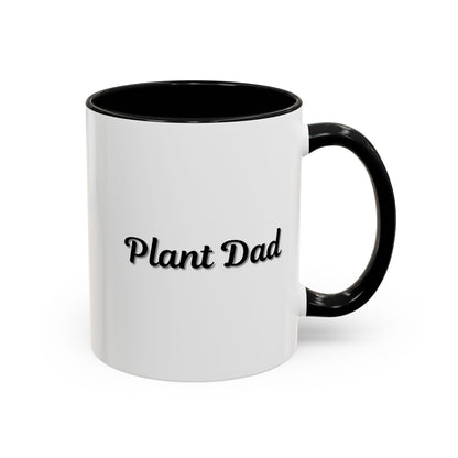 Plant Dad Accent Coffee Mug - Perfect Gift for Gardening Enthusiasts