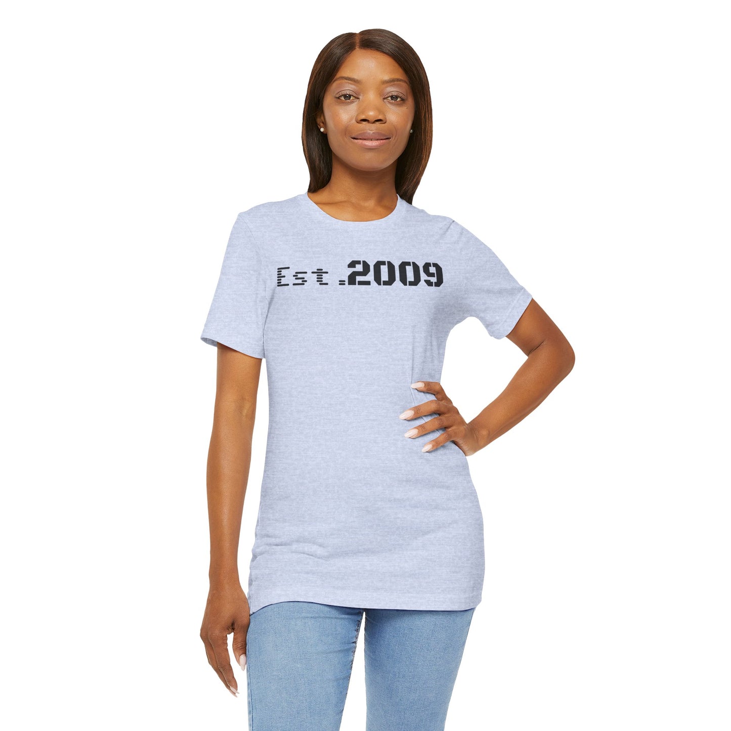 Established 2009 Unisex Tee - Casual Wear, Birthday Gift, Graduation Outfit, Anniversary Shirt, Personalized Fashion - TRV