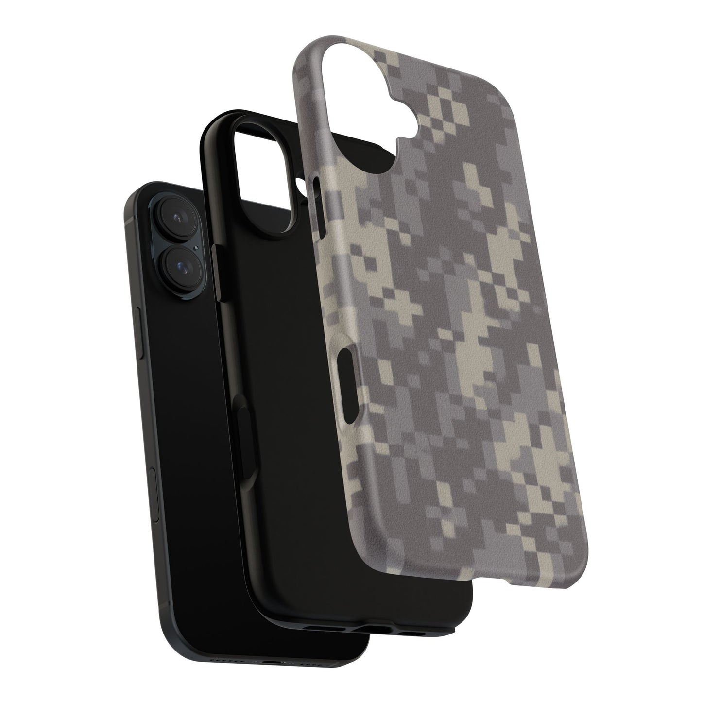 Camouflage Phone Case, Military Style Cover, Tough Phone Protection, Durable Phone Accessory, Gift for Veterans, Outdoor Enthusiasts - TRV