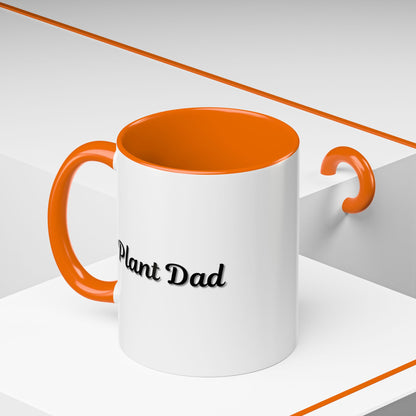 Plant Dad Accent Coffee Mug - Perfect Gift for Gardening Enthusiasts
