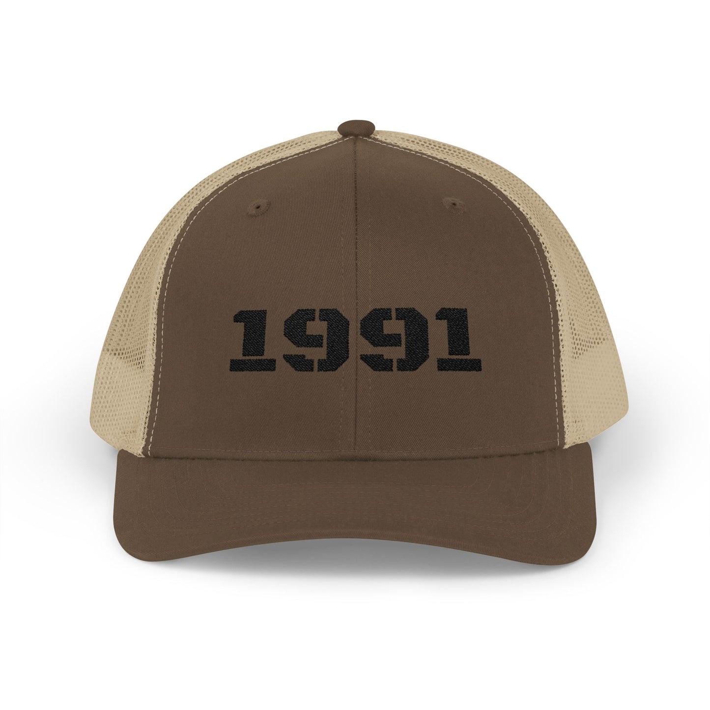 Vintage 1991 Snapback Trucker Cap, Retro Hat, Unisex Baseball Cap, Gift for Birth Year 1991, Casual Style Headwear - TRV