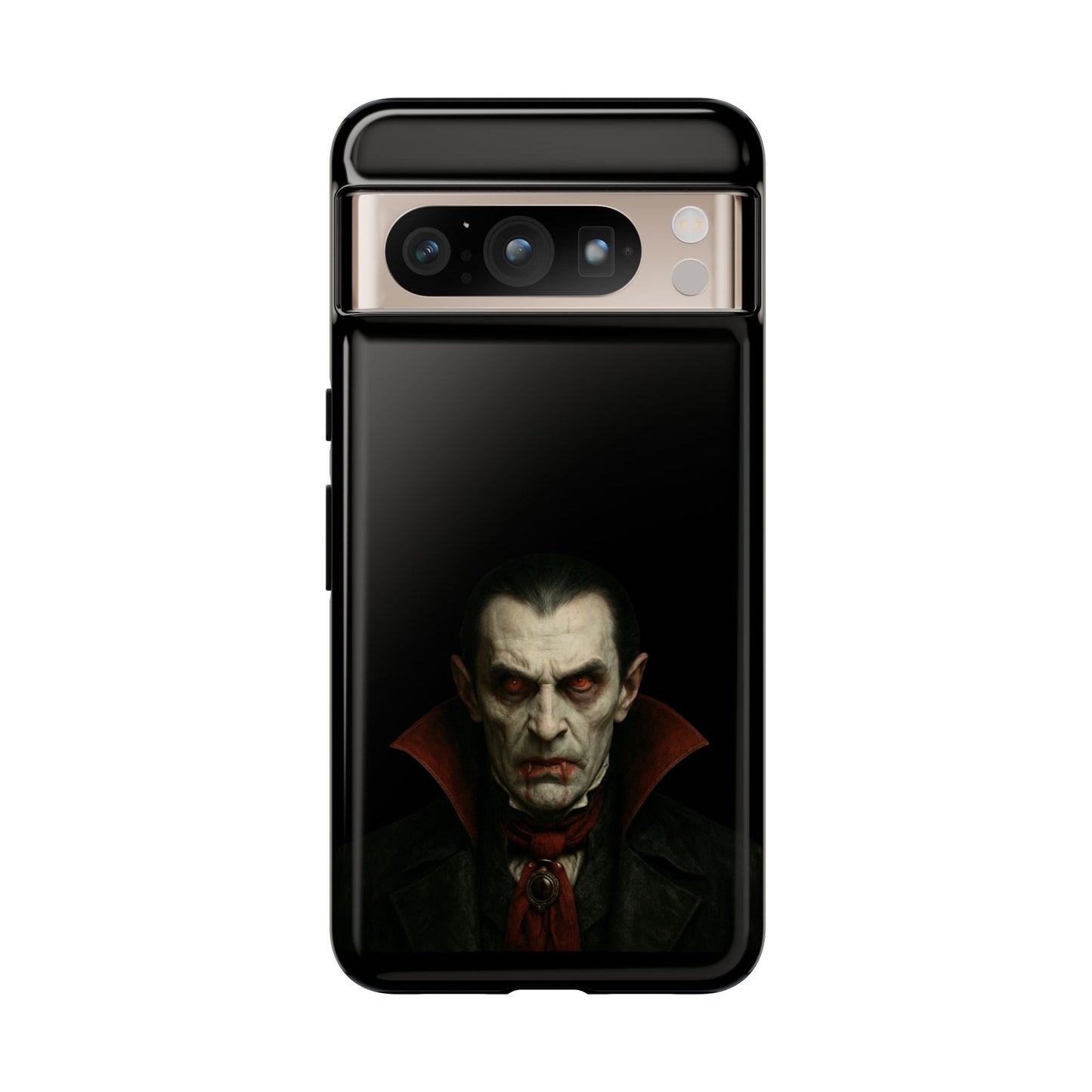 Vampire Phone Case - Tough Cases for Halloween, Gothic Decor, Gifts for Horror Fans, Spooky Accessories, Unique Cellphone Cover - TRV