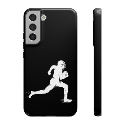 Football Player Phone Case, Tough Cases, Sports Phone Cover, Gift for Athletes, iPhone & Samsung Accessories, Running Player Design - TRV
