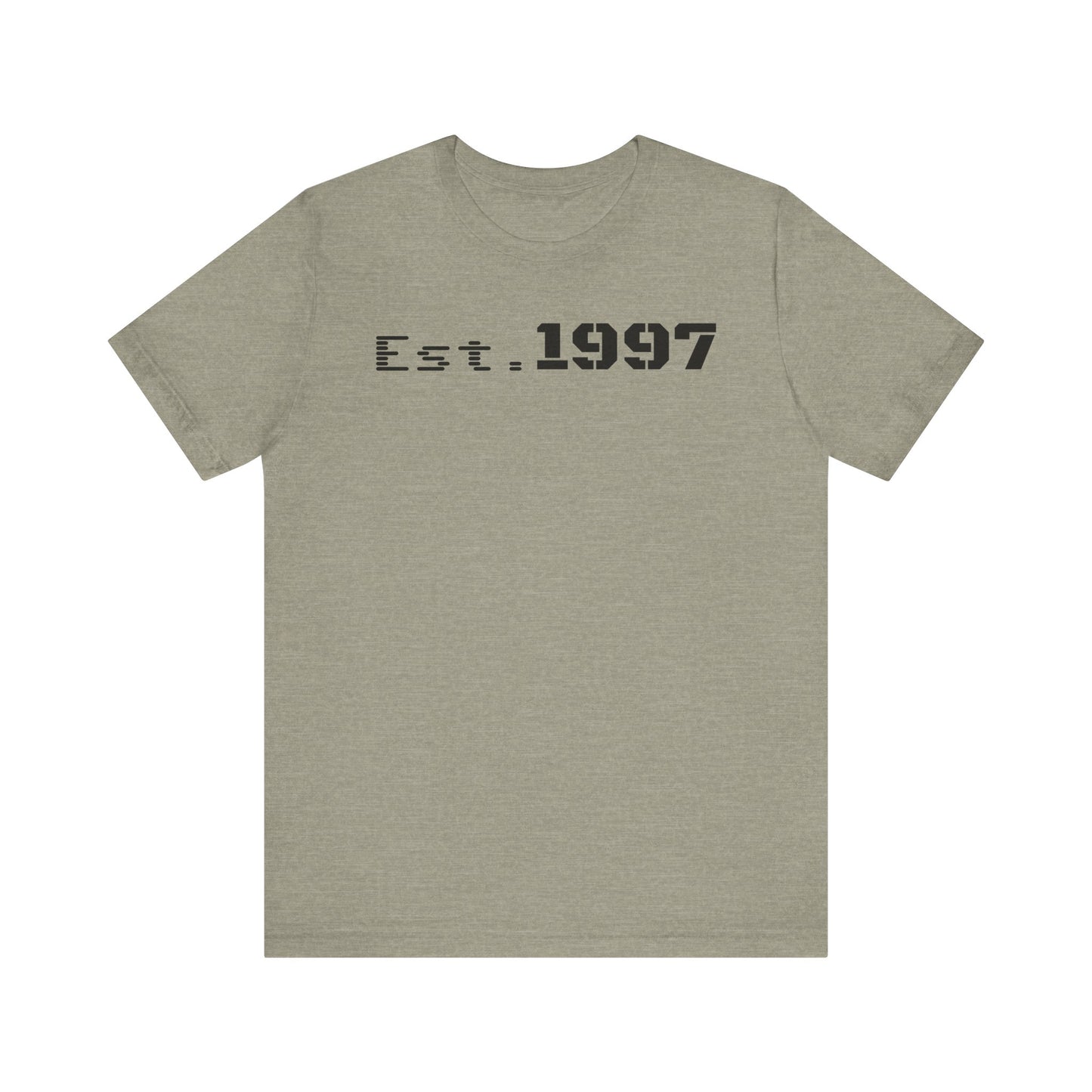 Vintage Est. 1997 Unisex Tee, Gift for Birthdays, Celebrations, Casual Wear, Retro Fashion, Cool Graphic T-Shirt - TRV