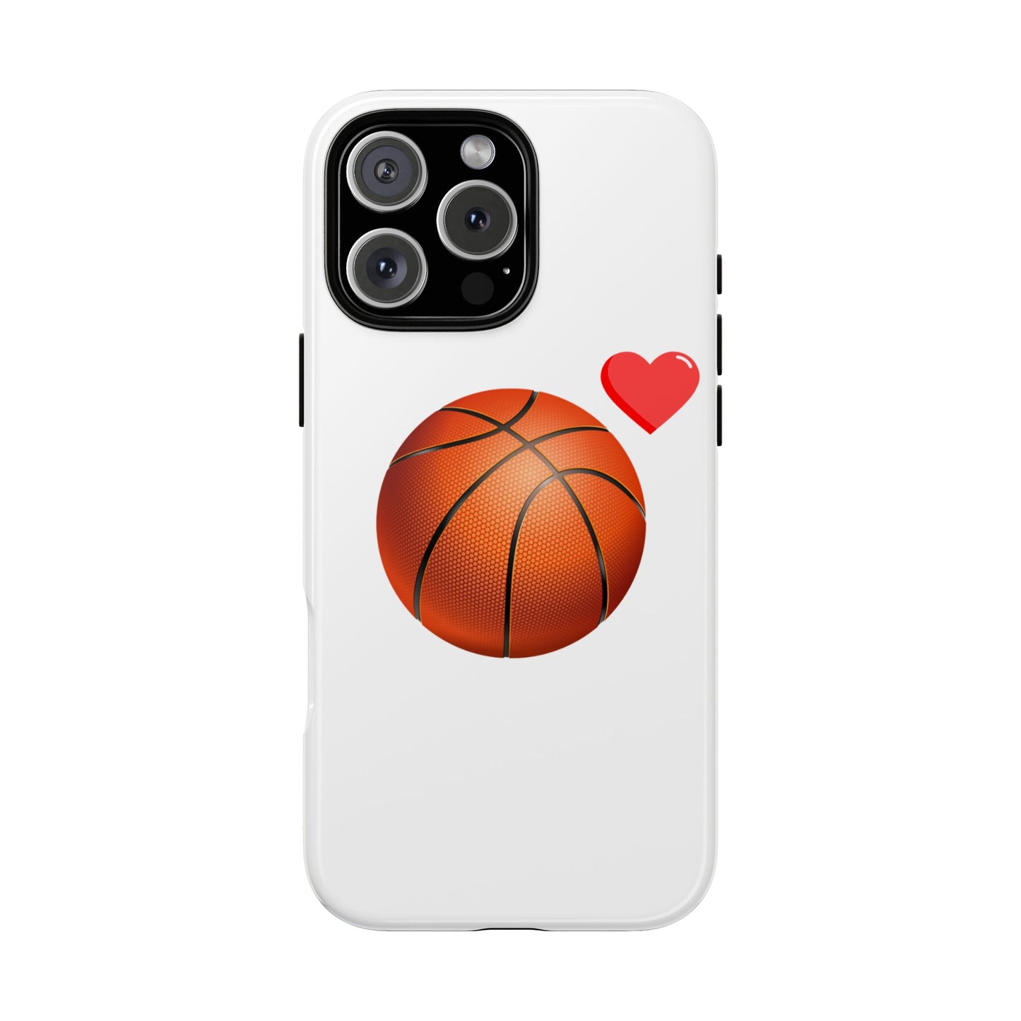Basketball Phone Case, Love Basketball Case, Sports Gift, Athletic Style, Unique Phone Cover - TRV