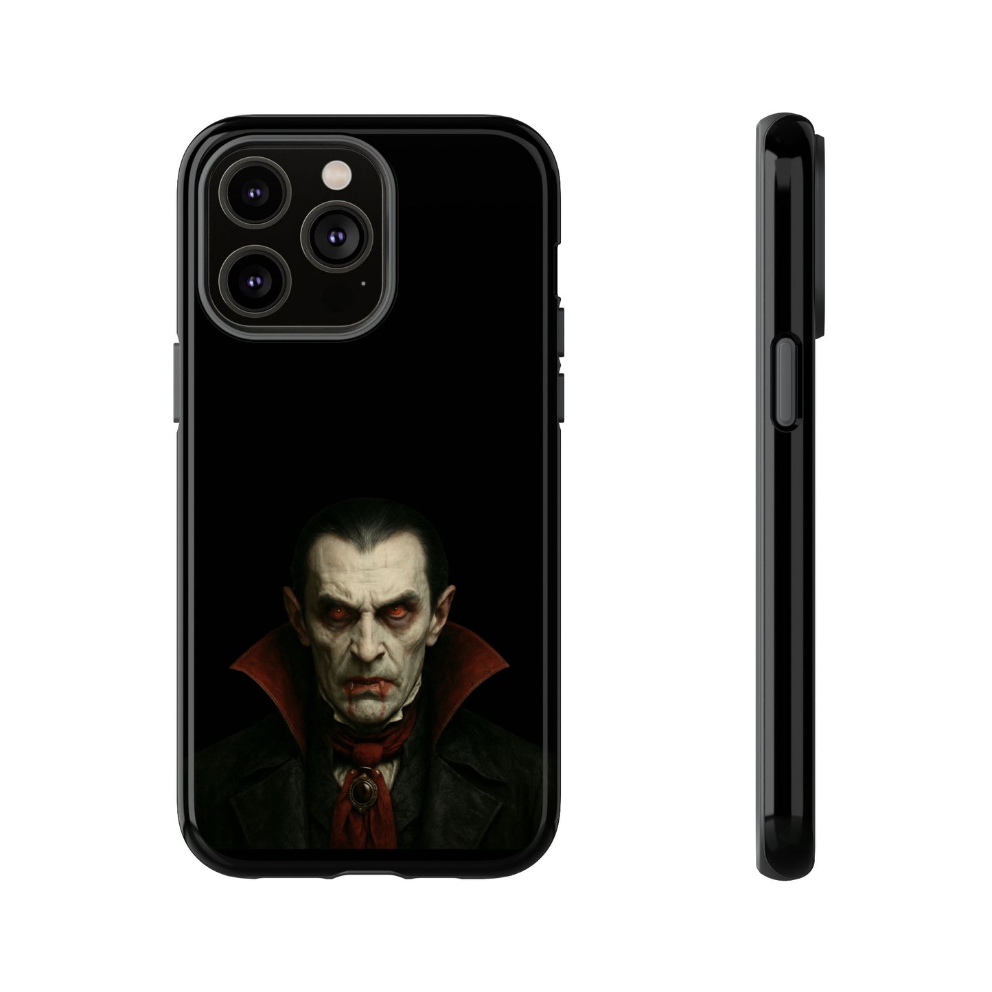 Vampire Phone Case - Tough Cases for Halloween, Gothic Decor, Gifts for Horror Fans, Spooky Accessories, Unique Cellphone Cover - TRV