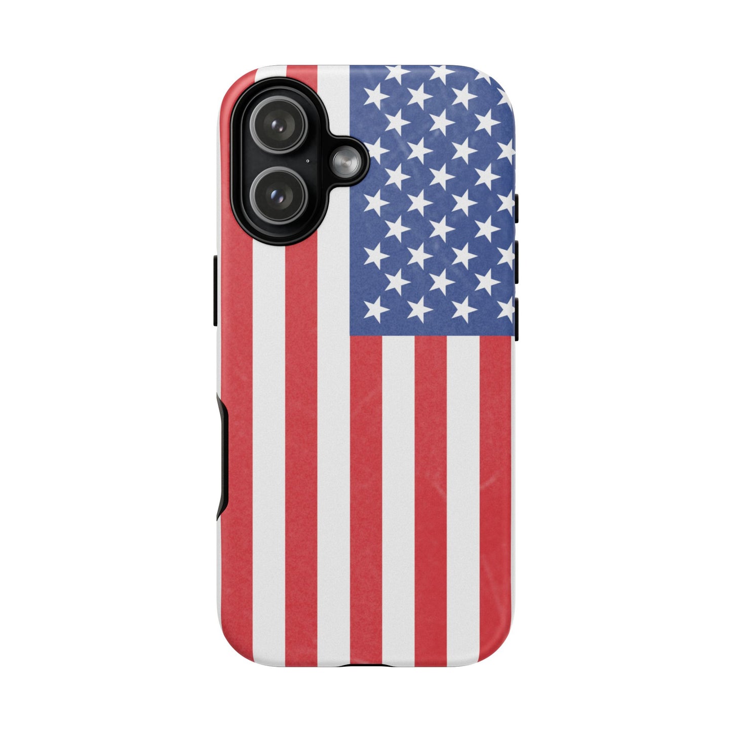 Patriotic Phone Case - Tough Cases for Veterans, USA Lovers, Independence Day, Memorial Day, Flag Design - TRV