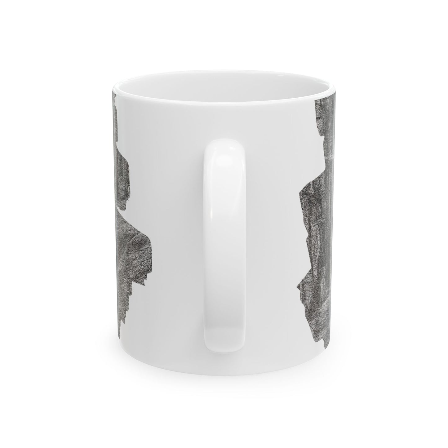 Nature-Inspired Abstract Ceramic Mug | Forest Path Design | Cozy Gift for Coffee Lovers | Home Decor | Nature Lover's Mug - TRV