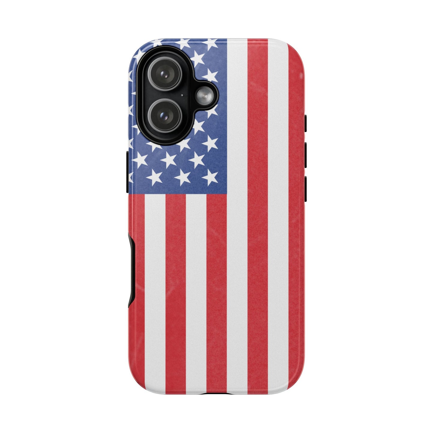 American Flag Phone Case - Patriotic Cell Cover, Tough Cases, USA Pride, Independence Day Gift, Veteran's Day, Phone Protection - TRV