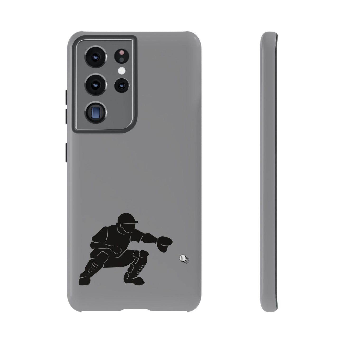 Baseball Catcher Phone Case - Tough Cases, Sports Phone Cover, Great for Athletes, Perfect Gift for Baseball Lovers, Unique Cell Phone Design - TRV