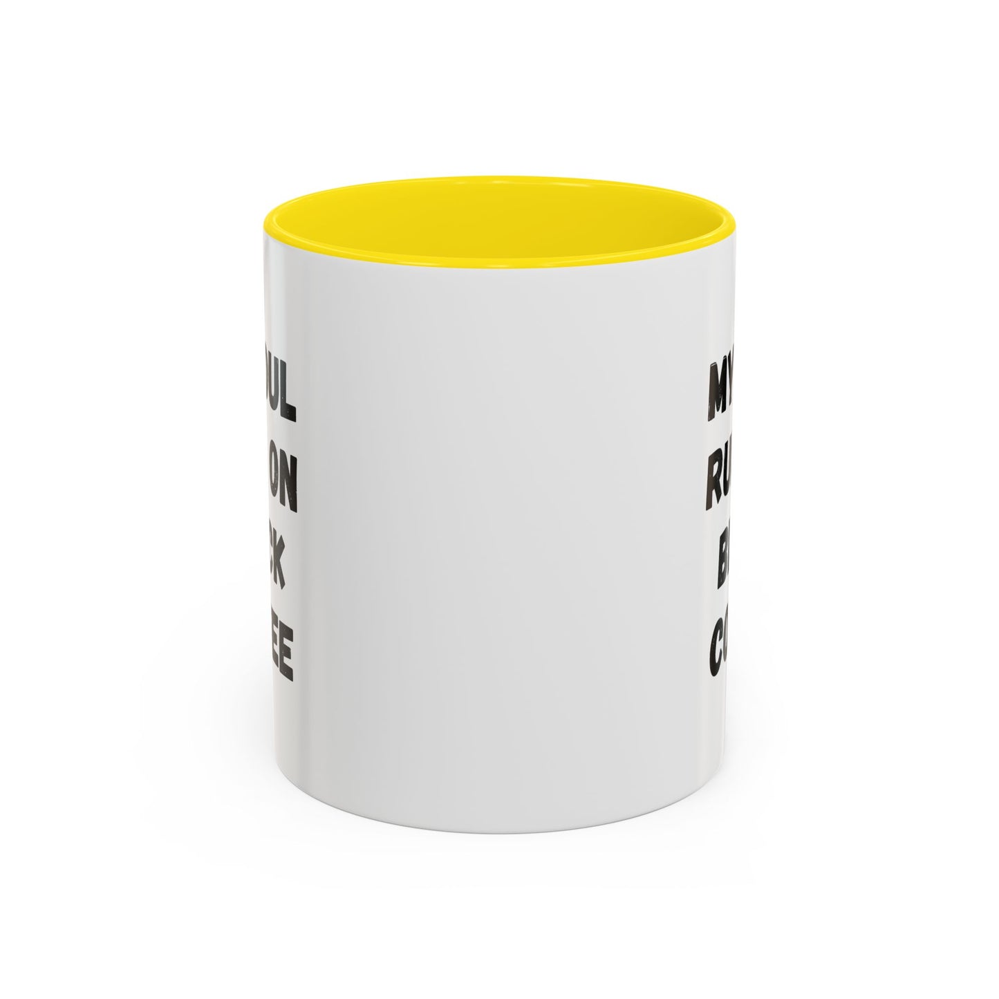 Funny Coffee Mug - My Soul Runs on Black Coffee | Perfect Gift for Coffee Lovers, Office Mugs, Tea, Barista, Halloween