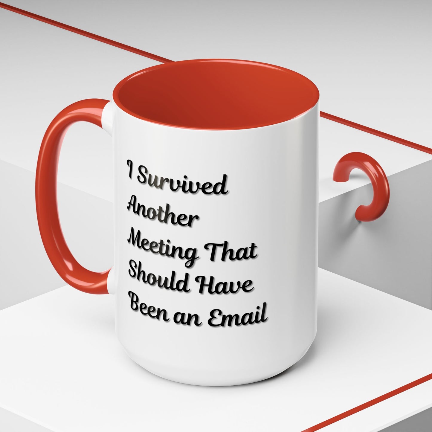 Coffee Mug, Funny Office Mug, Work Meeting Humor, Gift for Coworker, Sarcastic Tea Cup, Boss Gift, Desk Decor, Office Decor