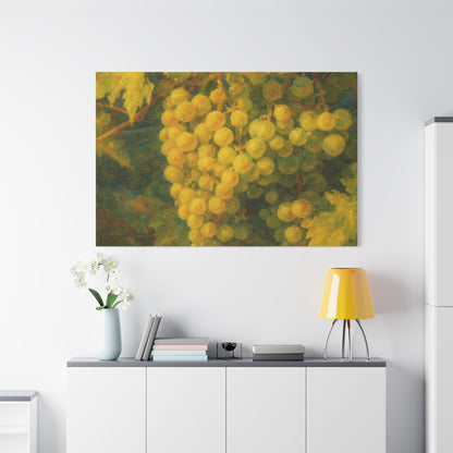 Yellow Grape Cluster Canvas - TRV