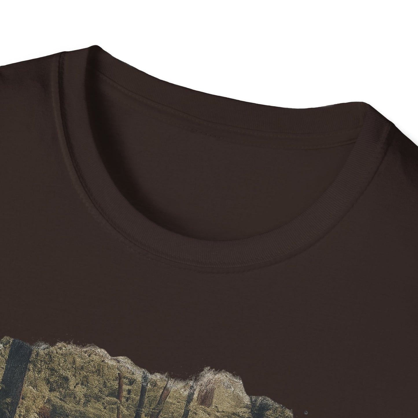 Nature-Inspired Unisex Softstyle T-Shirt, Eco-Friendly Fashion, Outdoor Lover Tee, Gift for Nature Enthusiasts, Casual Everyday Wear