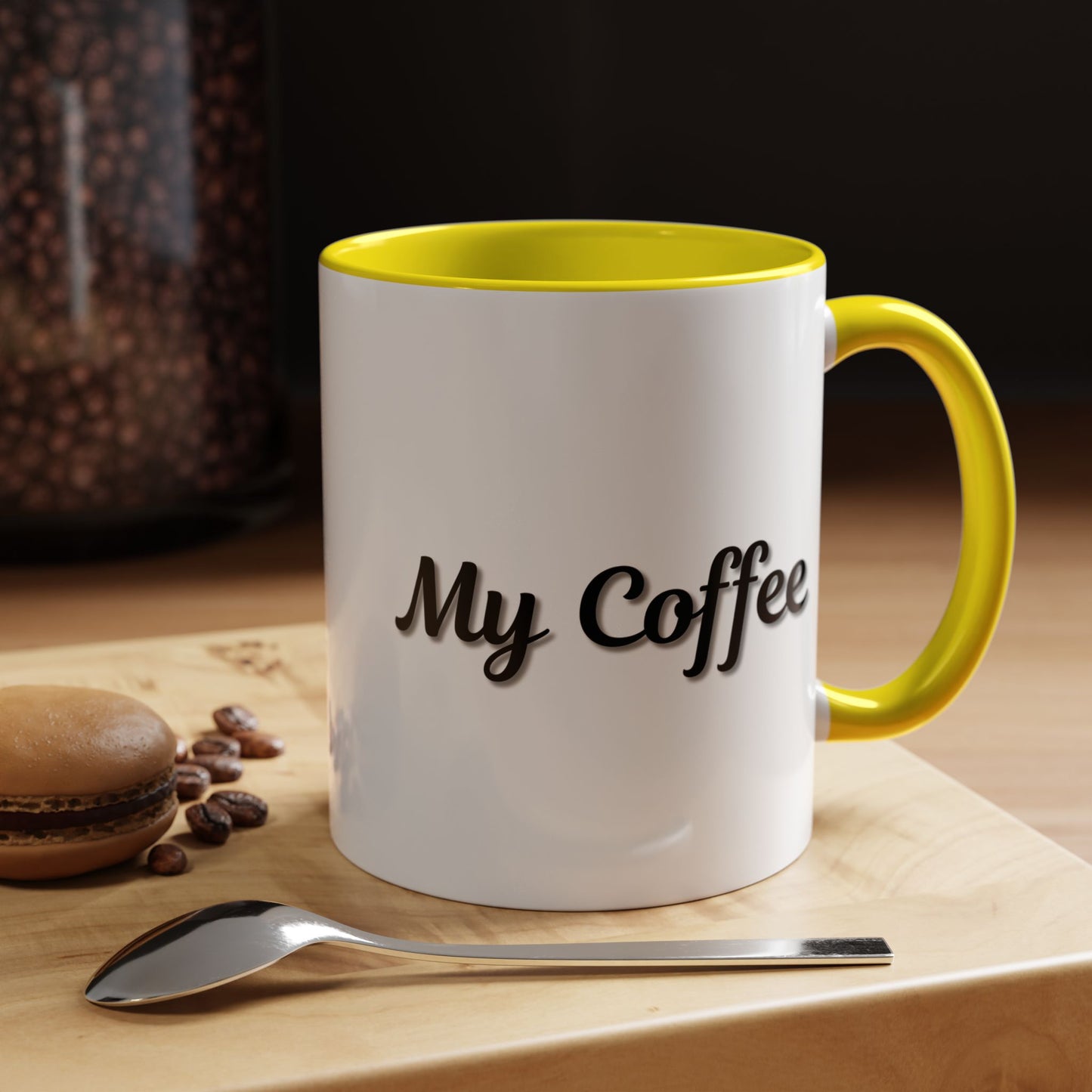 Personalized Coffee Mug, Custom Accent Cups for Coffee Lovers - 11oz & 15oz, Gift for Him or Her, Ceramic Tea Cup with Name, Kitchen