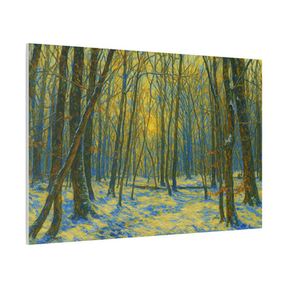 Forest Sunrise Canvas Print, Wall Art, Nature Photography, Home Decor, Gift for Nature Lovers, Landscape Artwork - TRV