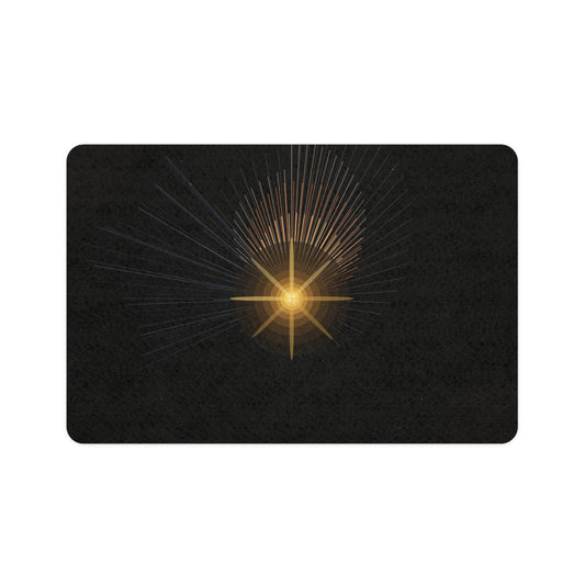Golden Starburst Pet Food Mat - TRV