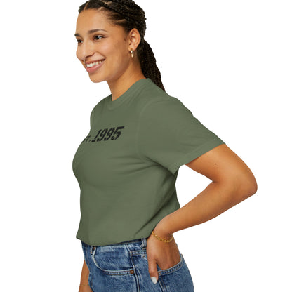 Vintage Est. 1995 T-Shirt, Retro Unisex Tee, Perfect Gift for Birthdays, Casual Wear, Nostalgic Apparel - TRV