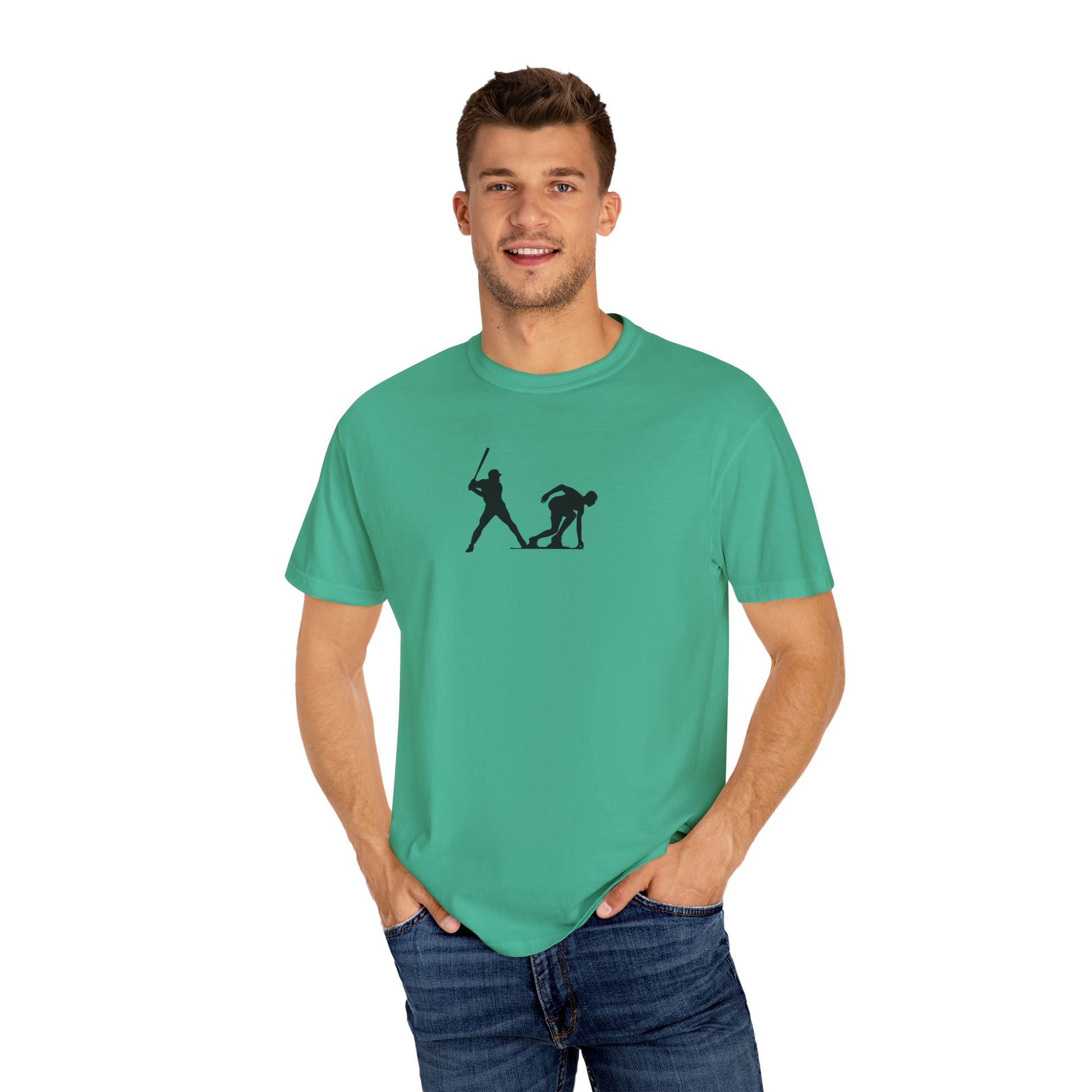 Sporty Silhouette T-shirt - Casual Athletic Wear, Graphic Tee for Sports Lovers, Unisex Fashion, Gift for Athletes, Everyday Essentials - TRV