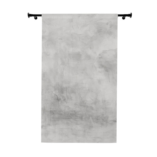 Stylish Gray Abstract Window Curtains, Modern Home Decor, Privacy Curtains, Living Room Drapes, Minimalist Design, Birthday Gift - TRV
