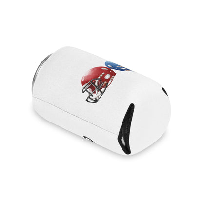 Game Day Can Cooler, Sports Team Drink Holder, Football Fan Gift, Tailgate Accessories, Party Beer Sleeve, Custom Cooler - TRV