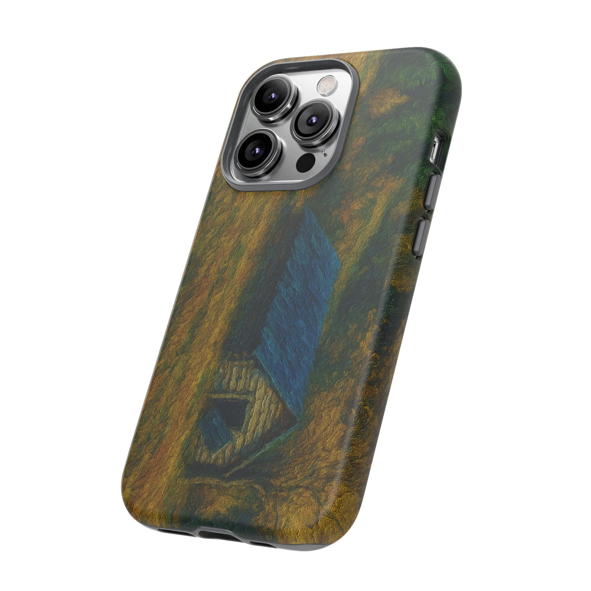 Artistic Phone Case by Tough Cases, Nature-Inspired Phone Protection, Unique Gift for Nature Lovers, Stylish Accessory, Fall Aesthetic - TRV