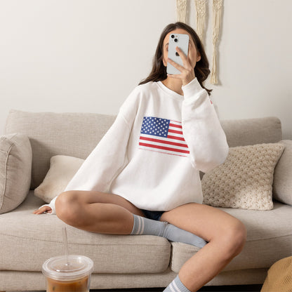 American Flag Unisex Crewneck Sweatshirt | Cozy Patriotic Sweater | Perfect for Independence Day, Casual Wear, Gifts for Him/Her, [...]