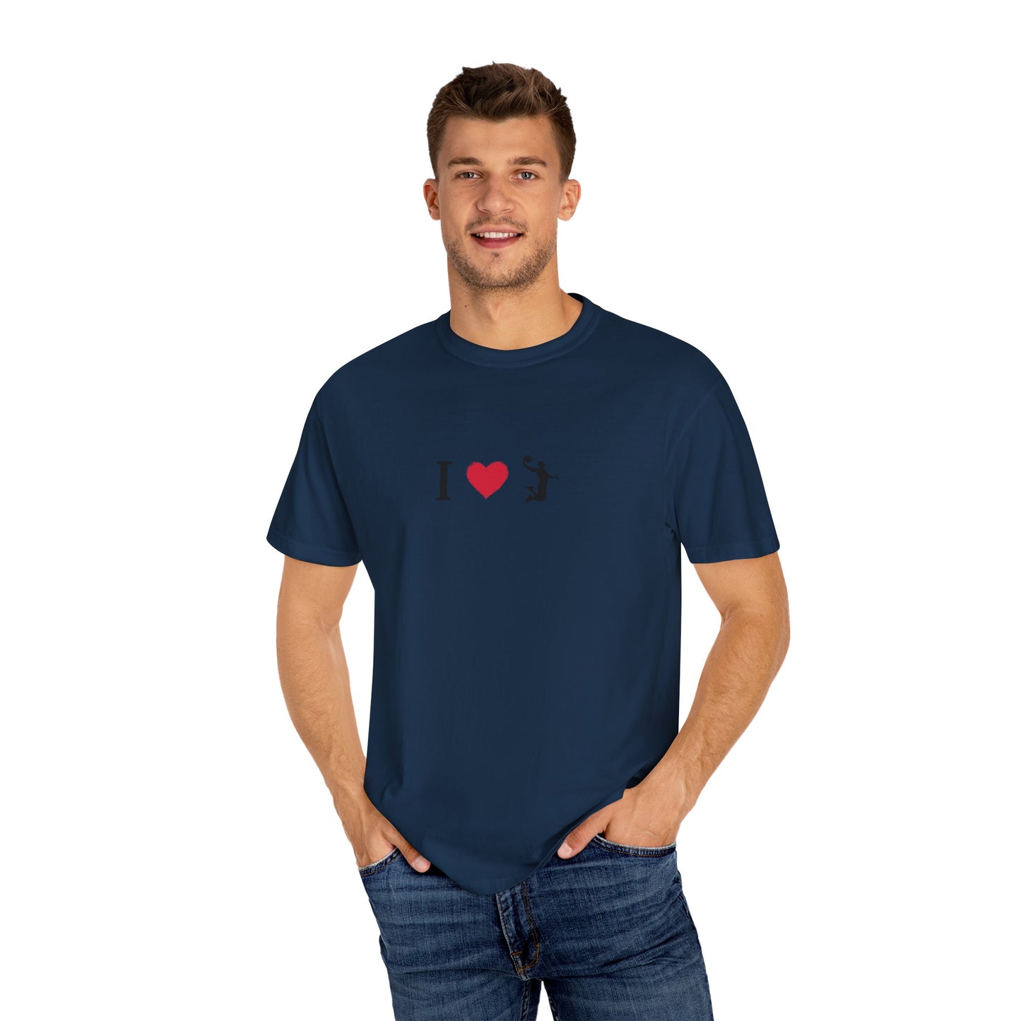 I Love [Activity] Unisex Garment-Dyed T-shirt, Casual Tee, Gift for Him, Gift for Her, Everyday Style, Fun Apparel - TRV