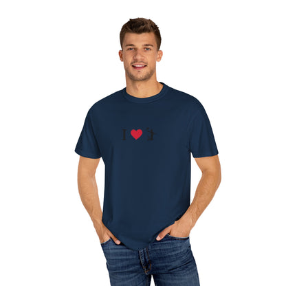 I Love [Activity] Unisex Garment-Dyed T-shirt, Casual Tee, Gift for Him, Gift for Her, Everyday Style, Fun Apparel - TRV