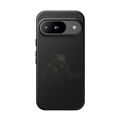 Werewolf Phone Case, Tough Cases, Black Panther Design, Gift for Animal Lovers, Phone Accessories, Fierce Phone Protection - TRV