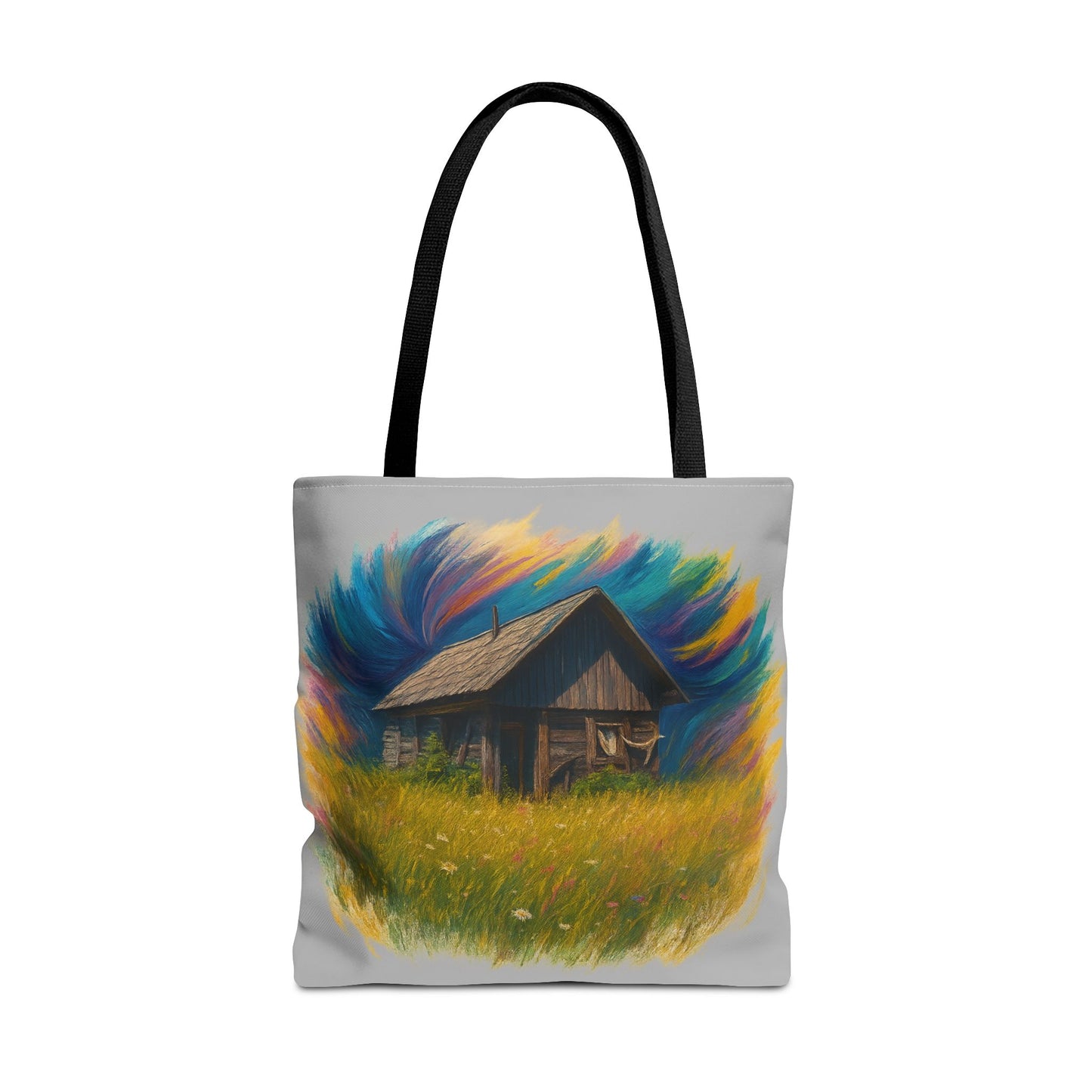 Rustic Charm Tote Bag | Boho Bag | Eco-Friendly Custom Design | Nature Lover Gift | Canvas Purse | Casual Carryall - TRV