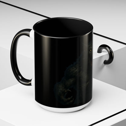 Howling Werewolf Coffee Mug - Perfect Gift for Horror Lovers, Wolf Enthusiasts, Halloween Decor, Unique Drinkware, Gothic Homeware