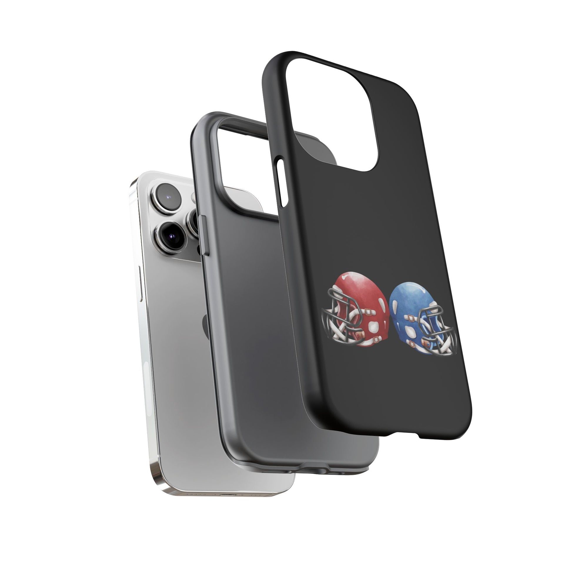 Football Helmet Phone Case, Tough Cases for Sports Fans, Gifts for Gamers, Durable Phone Cover, Unique Tech Accessories - TRV