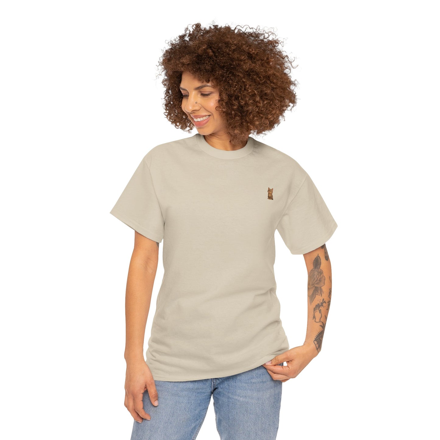 Adorable Cat Graphic Tee, Cute Pet Lover's Shirt, Animal Lover's Gift, Cozy Everyday T-Shirt, Perfect for Cat Lovers