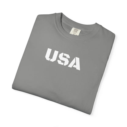 USA Vintage Unisex T-Shirt, Soft Cotton Tee, Casual Wear, Gifts for Her & Him, Summer Essentials, Independence Day Apparel - TRV