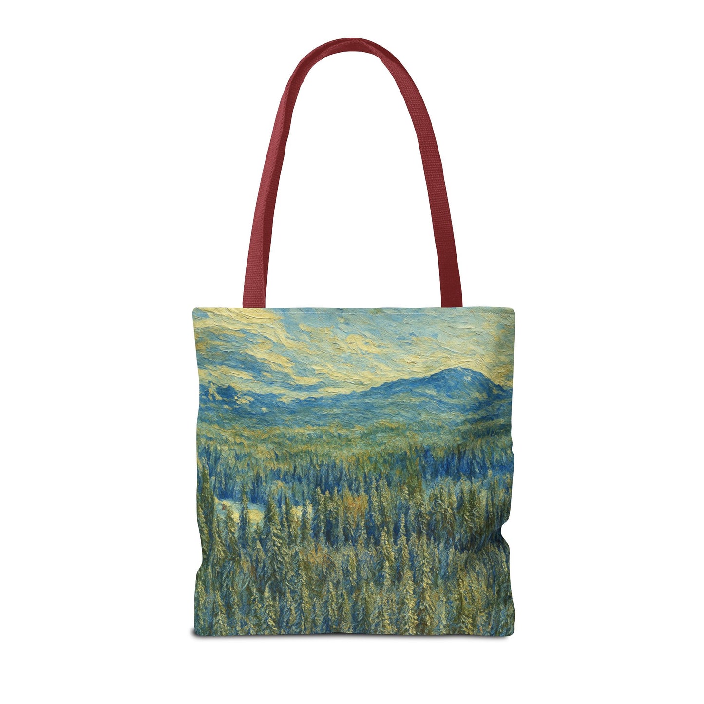 Nature-Inspired Tote Bag, Eco-Friendly Carryall, Bohemian Style Purse, Art Tote, Great Gift for Nature Lovers, Shopping Bag, Travel [...] - TRV